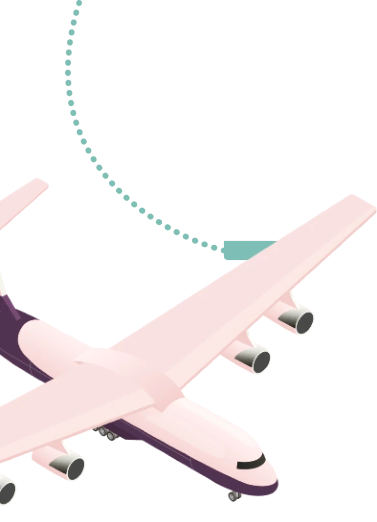 Aereo cargo per spedizioni internazionali