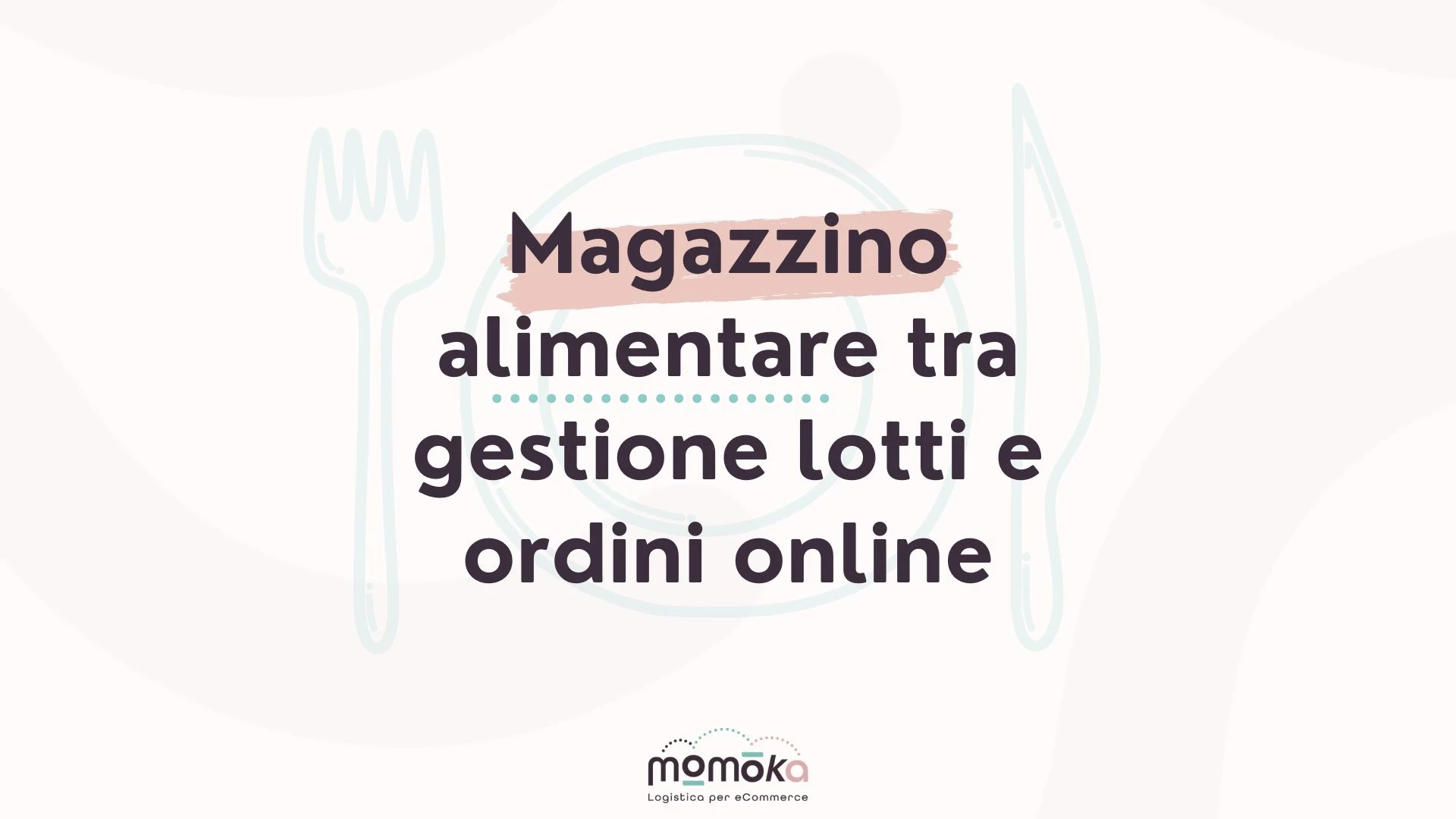 Magazzino alimentare per eCommerce con gestione dei lotti e ordini online