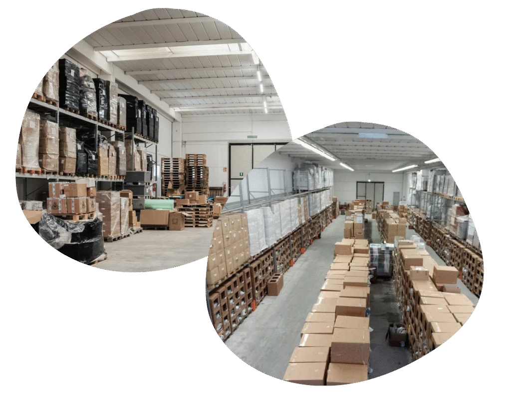 Magazzino logistico Momokacorp per l'e-commerce: stoccaggio, gestione inventario e fulfillment per un partner logistico perfetto.