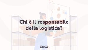 Responsabile della logistica per eCommerce durante la gestione del magazzino e dei flussi operativi