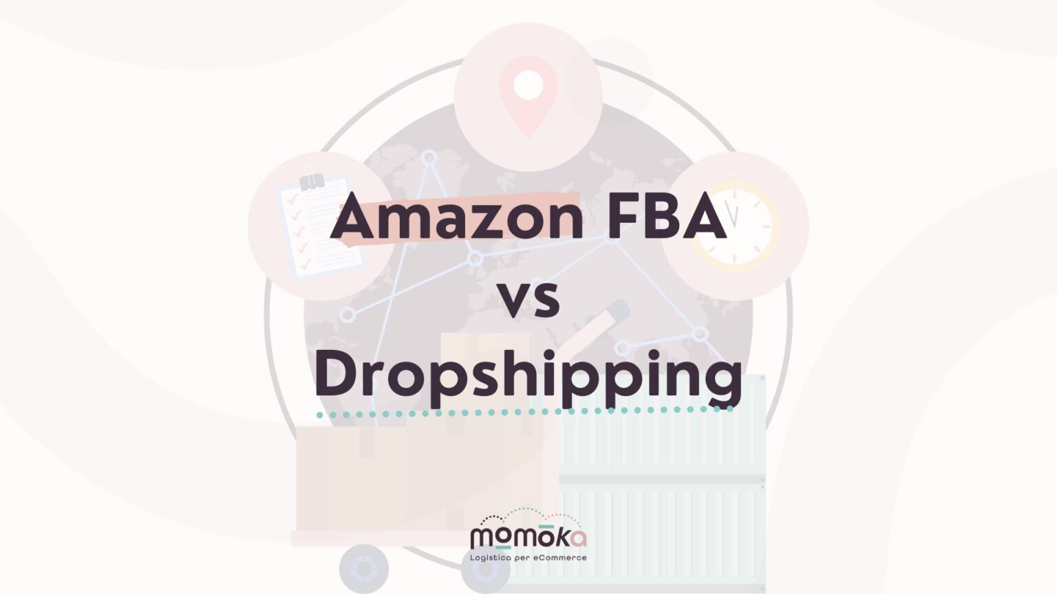 Momoka – grafica “Amazon FBA vs Dropshipping”